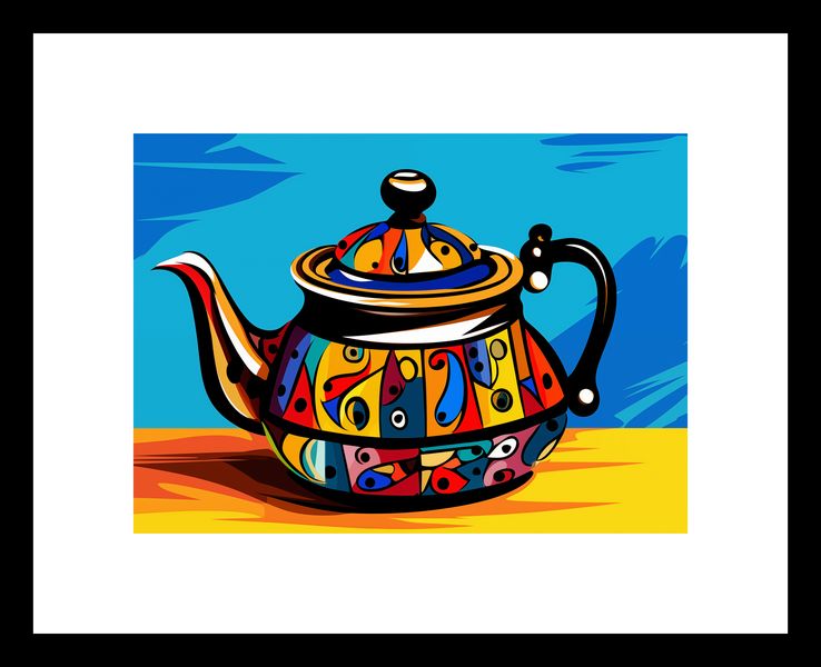 Plakat 18x13cm Może Herbatki? zdjęcie 3