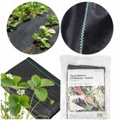 AGROWŁÓKNINA CZARNA ŚCIÓŁKUJĄCA 90G 1,6X5M