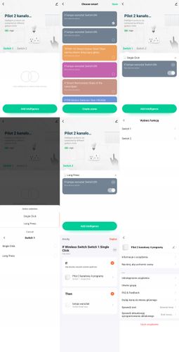 Mini Pilot Scen 2 Przyciski 4 Sceny Przełącznik na Arena.pl