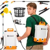 Opryskiwacz elektryczny do roślin 10 L spryskiwacz ogrodowy, akumulatorowy