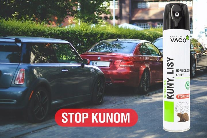 3x Spray na Kuny ODSTRASZACZ KUN Zestaw VACO MAX zdjęcie 2