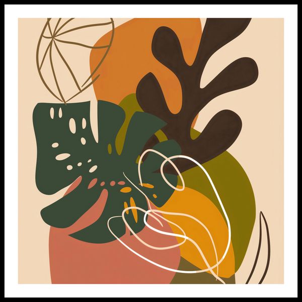 Plakat 60x60cm Leśna Kompozycja zdjęcie 3