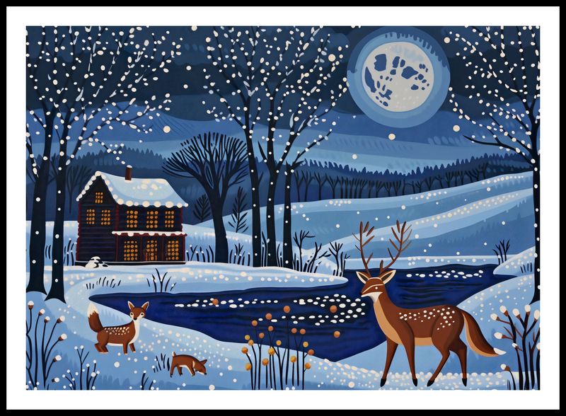 Plakat 84x59,5cm Przyszła Zima zdjęcie 3