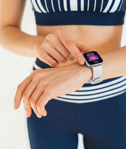 smartwatch gravity srebrny pasek + bransoleta gt43-2 na Arena.pl