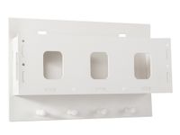 WISZĄCY PRZYBORNIK ORGANIZACJA BIAŁY PÓŁKA ŁAZIENKA PRZYDATNY PRAKTYCZNY