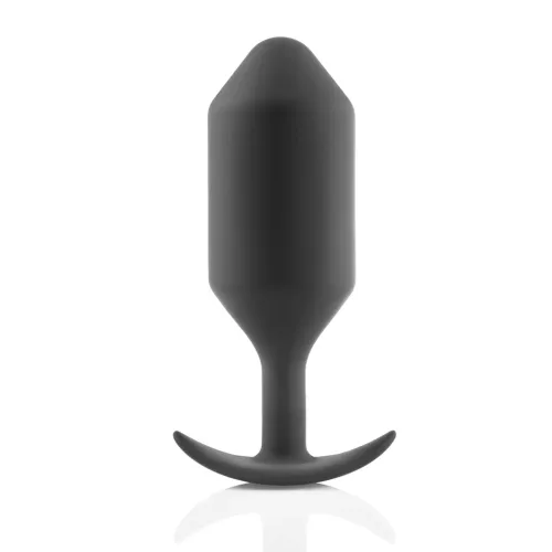 b-vibe snug plug 6 black - silikonowy model anatomiczny 515g na Arena.pl