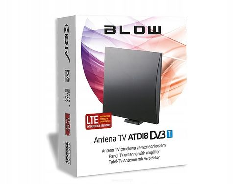 ANTENA TV POKOJOWA AKTYWNA PANELOWA WEWNĘTRZNA DVB-T2 4K MUX-8 LTE na Arena.pl