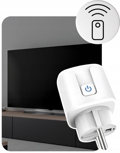 INTELIGENTNE GNIAZDKO STEROWANE WiFi ANDROID TUYA SMART POMIAR zdjęcie 3