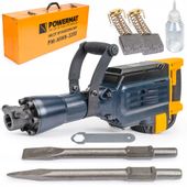 MŁOT Wyburzeniowy Udarowy do Kucia 50J HEX 3200W 2 LATA GWARANCJA