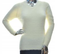 Damski miły miękki sweter alpaka touch UNI XS S M