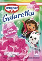 Dr.Oetker Gabi GALARETKA smak GUMA BALOWOWA o smaku GUMY BALONOWEJ 72g HIT!