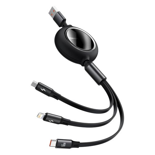 Baseus kabel USB 3w1 rozwijany na Arena.pl