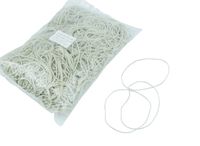 gumki recepturki 1 kg 100 mm 1.5/1.5 białe mocne