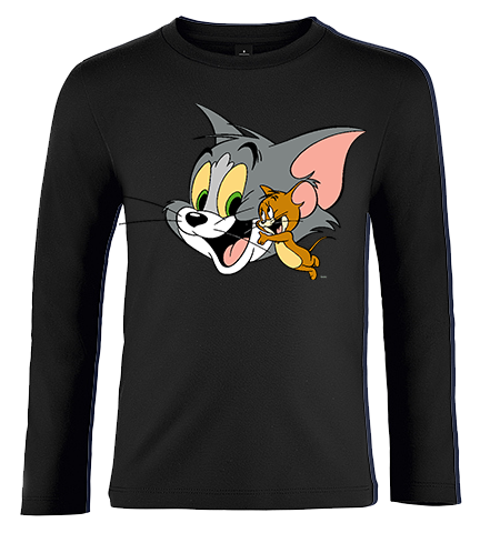 Bluzka Dł.Rękaw Tom i Jerry zdjęcie 1
