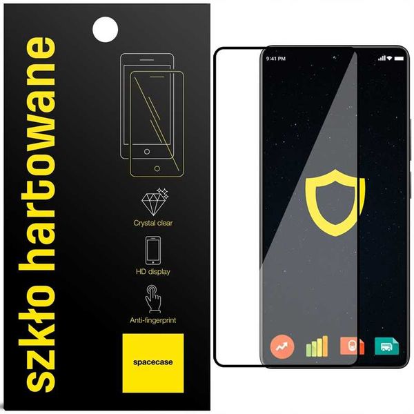 Spacecase Glass 5D Poco M6 Pro 4G zdjęcie 3