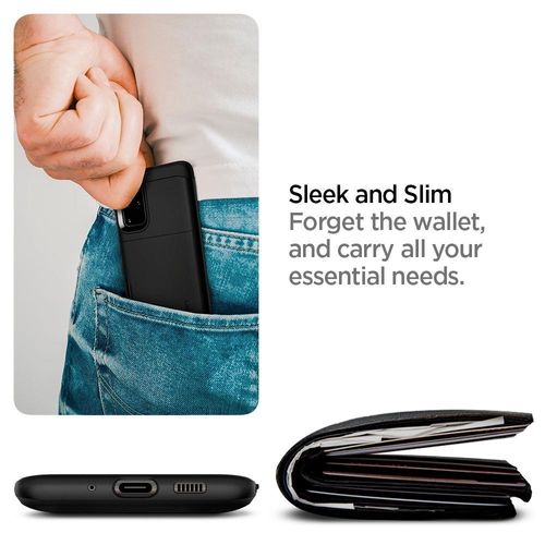 Etui Spigen Slim Armor Cs Galaxy S20+ Plus Black na Arena.pl