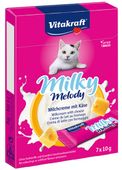 Delikatny mleczny krem - płynny przysmak dla kota Vitakraft Mleko i Ser 70g