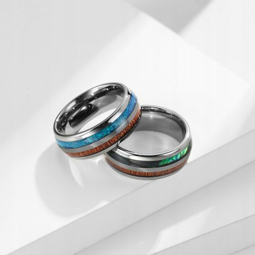 PIERŚCIEŃ OBRĄCZKA z Wolframu WOLFRING EU22 US10 na Arena.pl