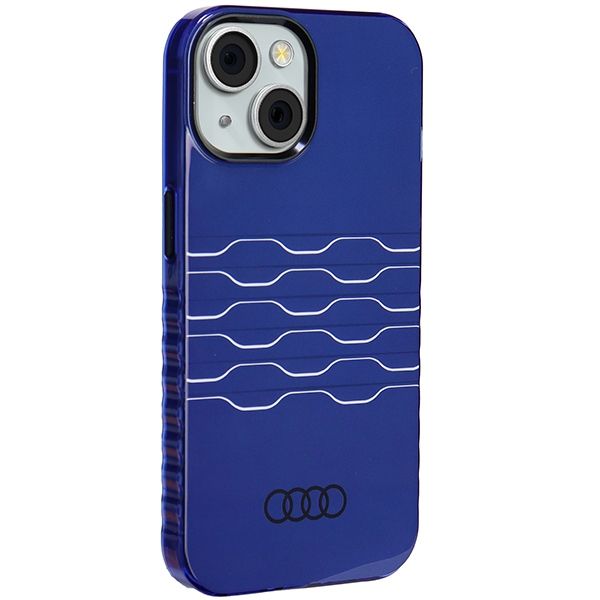 Etui Audi do iPhone 15, iPhone 14, iPhone 13, Niebieski, MagSafe zdjęcie 6