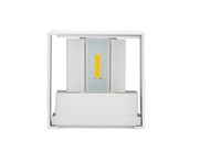 KINKIET KOSTKA BIAŁY REGULOWANY LAMPA LED UP/DOWN 1154LM