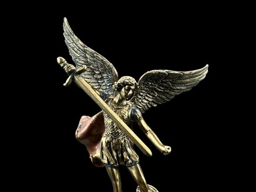 MAŁA FIGURKA ŚWIĘTY MICHAŁ VERONESE  WU77719AP na Arena.pl