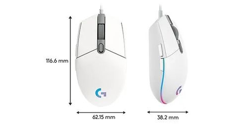 Mysz przewodowa LOGITECH G102 Lightsync Biały na Arena.pl