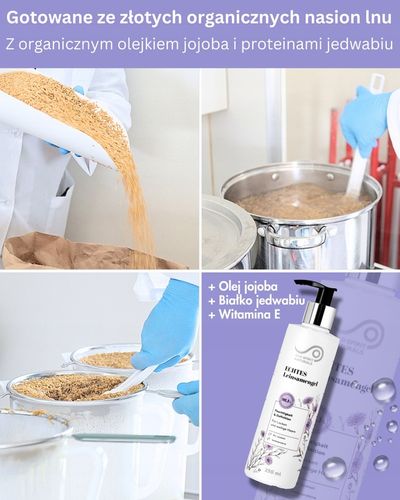 Odżywka do loków - PRAWDZIWY Żel lniany do włosów kręconych NAWILŻAJĄCY na Arena.pl