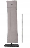 POKROWIEC NA PARASOL SZARY 260 X 65 CM