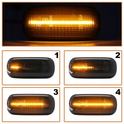 Kierunkowskaz Led Lewy i Prawy Dynamiczny 2 szt do Audi A3 8P A4 B6 B7 na Arena.pl