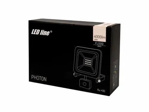 Naświetlacz LED PHOTON 50W 6000K czujnik ruchu PIR na Arena.pl