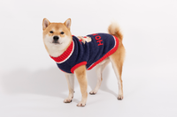 Świąteczny sweterek dla zwierząt z motywem renifera 40-50cm 9-12 kg