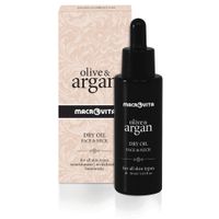 MACROVITA Olive & Argan suchy olejek arganowy do twarzy i szyi 30ml