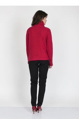 Sweter SWE121 Raspberry - MKM Czerwony M na Arena.pl