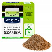 BAKTERIE DO SZAMBA STARWAX 12w1 RAZ NA PÓŁ ROKU