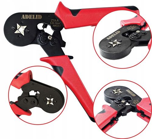 ZACISKARKA PRASKA KABLI TULEJEK KOŃCÓWEK 0,25-10 na Arena.pl