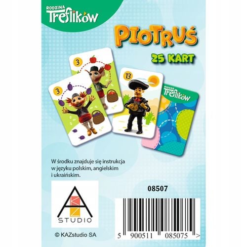 karty piotuś rodzina treflików 08507 na Arena.pl