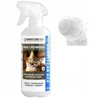 NANOCLEAN AC8 neutralizator zapachu moczu KOTA, na pchły,kleszcze Atest PZH