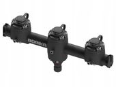 Reling 350 mm do montażu akcesoriów z trzema zamkami Gm350-3 Borika