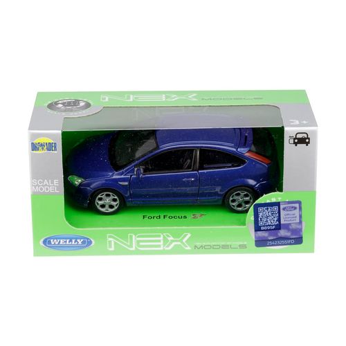 Model 1:34, Ford Focus ST, niebieski na Arena.pl