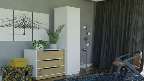 Szafa Malwa SD-50 BIAŁY na Arena.pl