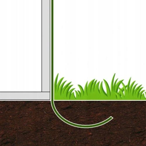 Tunel ogrodowy foliowy biały szklarnia folia 3x2x2m 6 m² 2 wejścia na Arena.pl