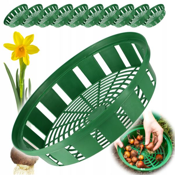 KADAX Koszyk Osłonka Do Sadzenia Cebulek 30cm 10x zdjęcie 1