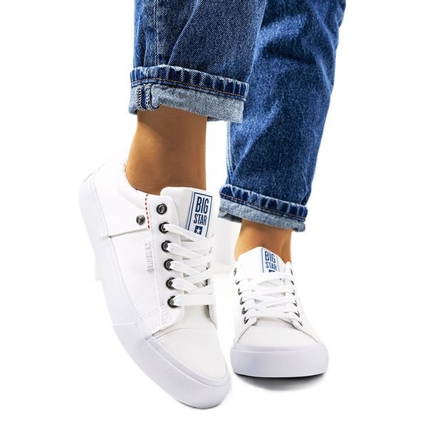 Big Star W Aa274511 – Sneakers Donna Bianche | Comode Scarpe Da Ginnastica Per Sport E Tempo Libero