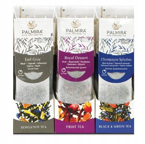 Zestaw deluxe herbat "Wiosenny" Earl Gray Champagne splashes Royal dessert na Arena.pl