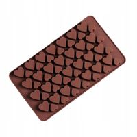 Forma Silikonowa Do Czekoladek Pralinek Serca Serduszka Mix