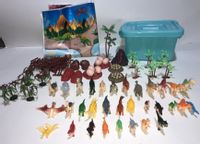 KX5221 Figurki zwierzęta dinozaury + akcesoria 83elementy