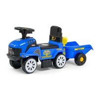 Milly Mally Pojazd Rolly Plus Blue Z PRZYCZEPKĄ
