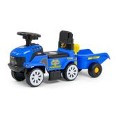 Milly Mally Pojazd Rolly Plus Blue Z PRZYCZEPKĄ