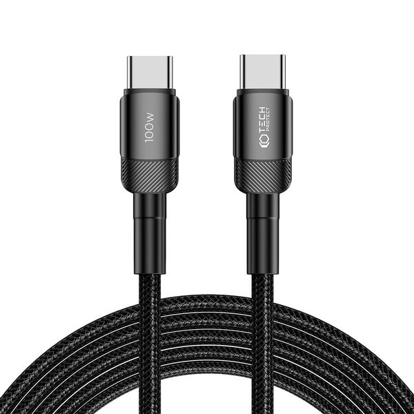 TECH-PROTECT ULTRABOOST EVO TYPE-C CABLE PD100W/5A 300CM BLACK zdjęcie 1