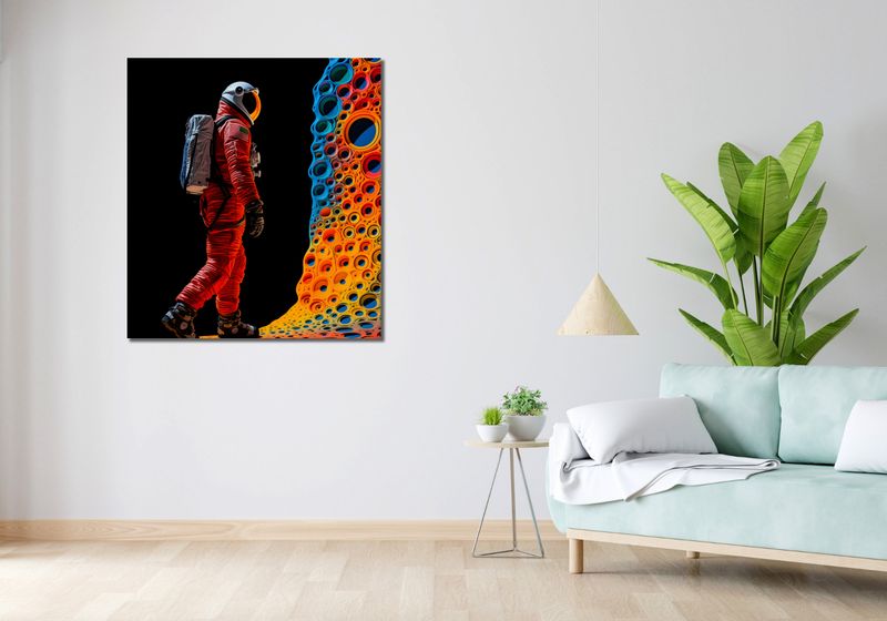 Obraz 90x100cm Eksplorator Nowych Światów zdjęcie 2